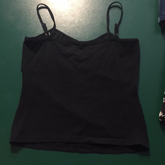 Black Sequin tank top - Picture 3 of 4